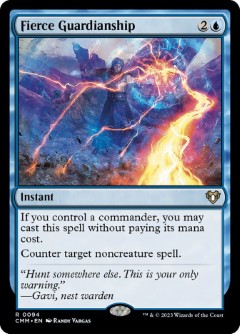 Fierce Guardianship Commander Masters